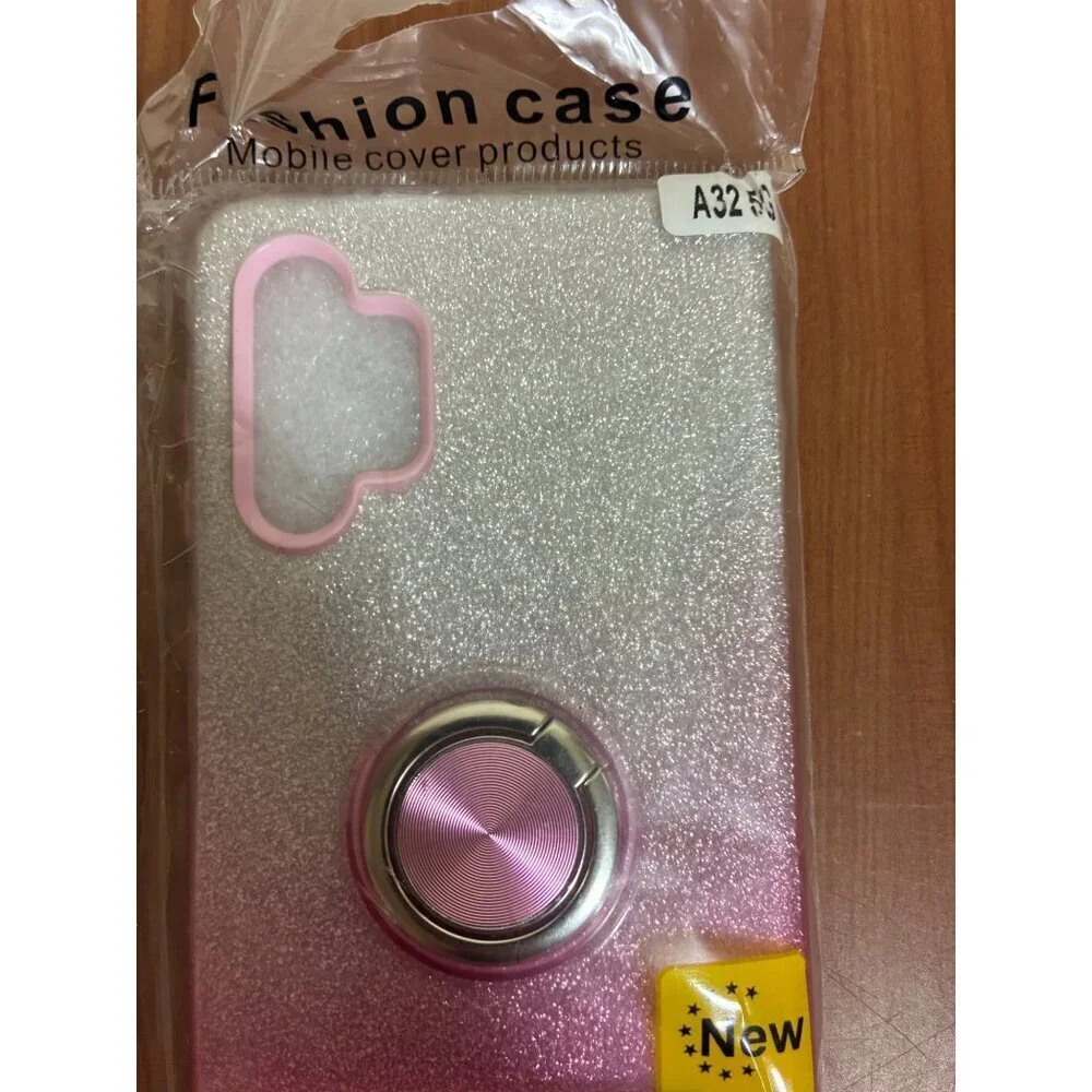 Cell Phone Case FOr Samsung A32 5G Pink Sparkly